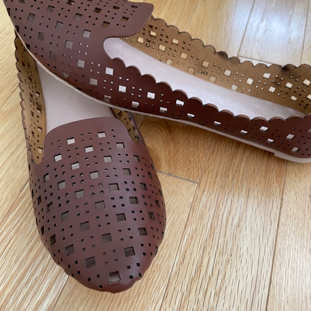 BNWT 💯 leather handmade khussa flats, jutti